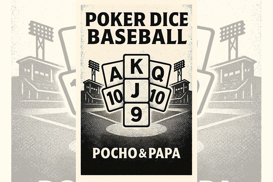 Poker Dice Baseball cover